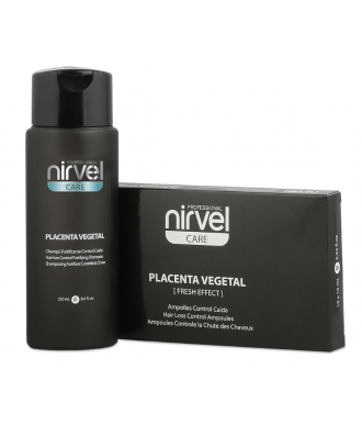 PACK AMPOLLAS PLACENTA VEGETAL + CHAMPÚ NIRVEL