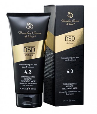 MASCARILLA CON KERATINA DSD DE LUXE 200 ML.