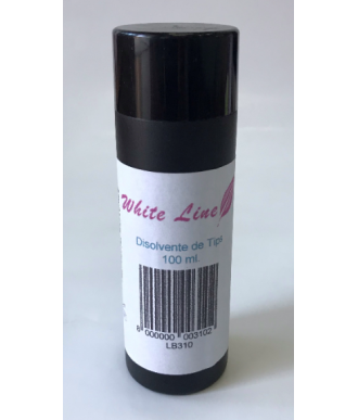 DISOLVENTE DE TIPS 100 ML. WHITE LINE