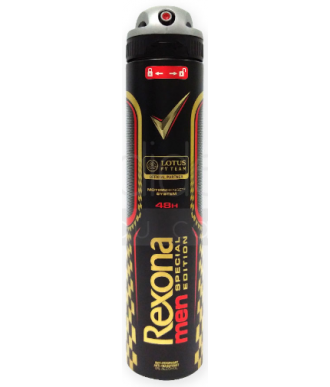 REXONA MEN ESPECIAL EDITION LOTUS F1 TEAM 200 ML.