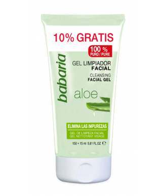 GEL LIMPIADOR FACIAL ALOE VERA 150 ML. BABARIA