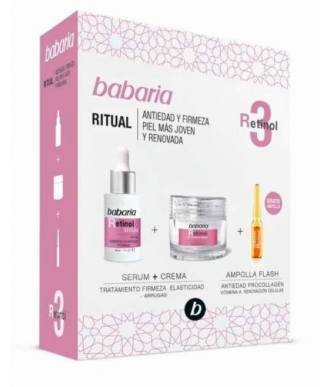 ESTUCHE BABARIA RITUAL ANTIEDAD RETINOL