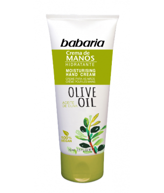 CREMA DE MANOS ACEITE DE OLIVA 75 ML. BABARIA