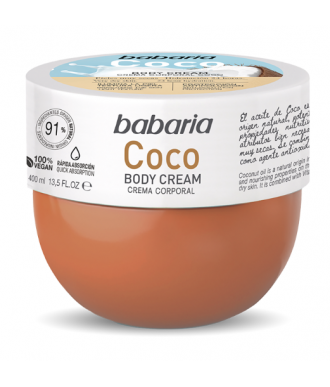 BODY CREAM COCO 400 ML. BABARIA