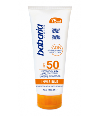 CREMA FACIAL SPF50 INVISIBLE 75 ML. BABARIA