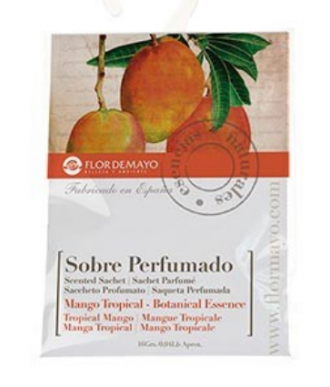 SOBRE PERFUMADO MANGO TROPICAL FLOR DE MAYO