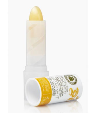 PROTECTOR LABIAL SPF 15 CON ACEITE VIRGEN EXTRA Y MIEL 4 GR.