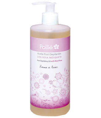 ACEITE POST-DEPILACIÓN ROSA MOSQUETA POLIÉ 500 ML.