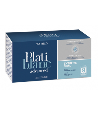 DECOLORACIÓN PLATIBLANC ADVANCED EXTREME BLOND  2 X 500 GR. MONTIBELLO