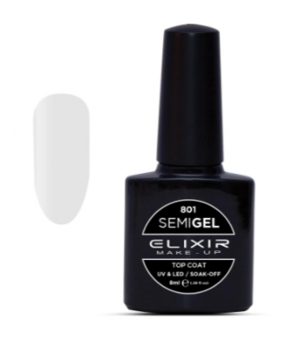 ESMALTE SEMI GEL ELIXIR 8 ML. TOP COAT Nº 801