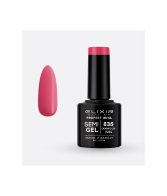 ESMALTE SEMI GEL ELIXIR 8 ML. DOGWOOD ROSE Nº 835