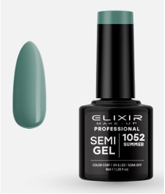 ESMALTE SEMI GEL ELIXIR 8 ML. SUMMER Nº 1052