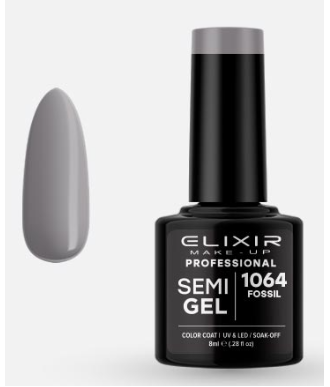 ESMALTE SEMI GEL ELIXIR 8 ML. FOSSIL Nº 1064