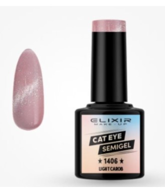 ESMALTE SEMI GEL ELIXIR 8 ML. LIGHT CAROB Nº 1406