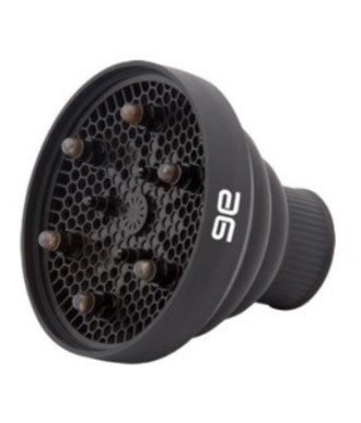 DIFUSOR UNIVERSAL PLEGABLE DE SILICONA NEGRO ASUER