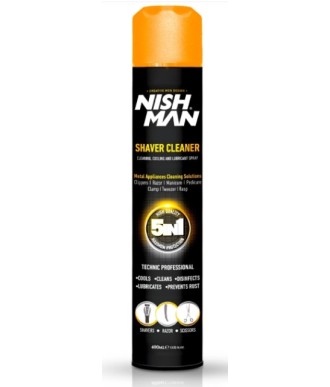 ACEITE SPRAY SHAVER CLEANER NISHMAN 5 EN 1