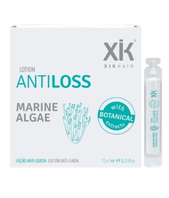 AMPOLLAS LOCIÓN ANTICAIDA XIK HAIR BOTÁNICA 12 X 7 ML.