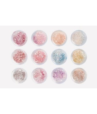 DECORACIÓN PARA UÑAS BRILLO SURTIDO POLIÉ