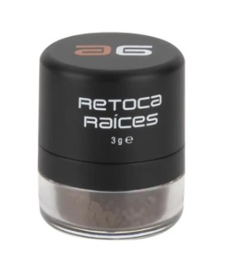 RETOCA RAICES EN POLVO CASTAÑO OSCURO 3 GR. ASUER