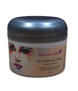 FIBERGEL TRANSPARENTE 28 GR. WHITE LINE