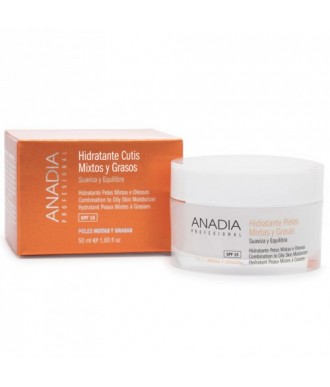 CREMA HIDRATANTE CUTIS MIXTOS Y GRASOS SPF 15  50 ML.