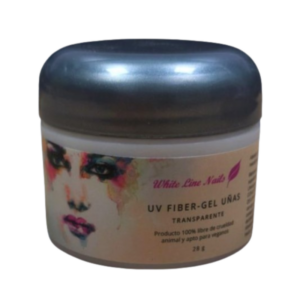 FIBER-GEL TRANSPARENTE 28 GR. WHITE LINE