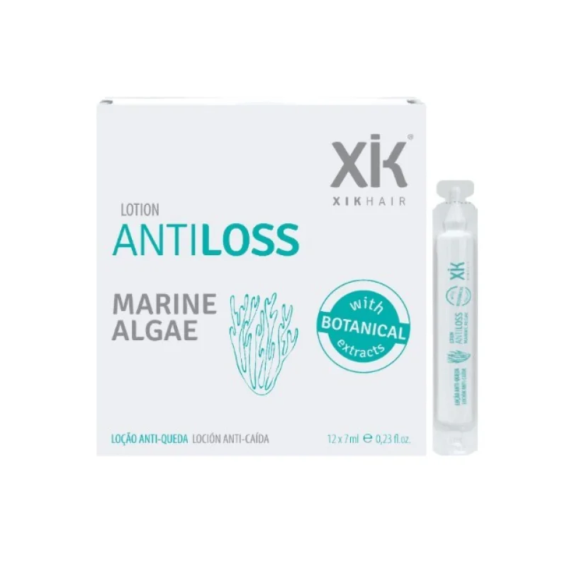 AMPOLLAS LOCIÓN ANTICAIDA XIK HAIR BOTÁNICA 12 X 7 ML.