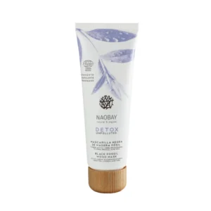 MASCARILLA NEGRA DE MADERA FÓSIL 75 ML. NAOBAY