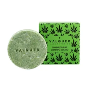 CHAMPÚ SÓLIDO HEMP EXTRACTO DE CANNABIS Y ACEITE DE CÁÑAMO 50 GR. VALQUER