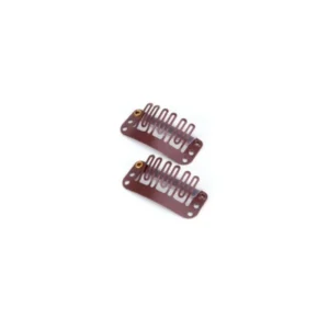 CLIPS PARA EXTENSIONES CASTAÑO 24 UNIDADES