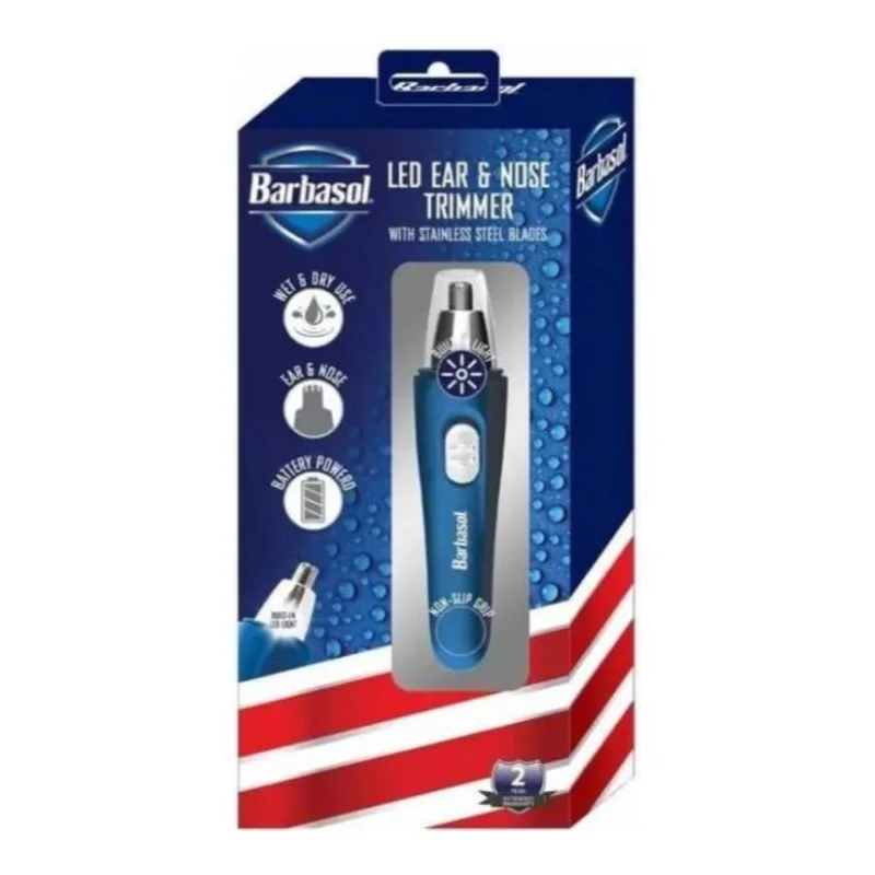 MÁQUINA PARA NARIZ Y OREJAS CON LED BARBASOL - Imagen 2