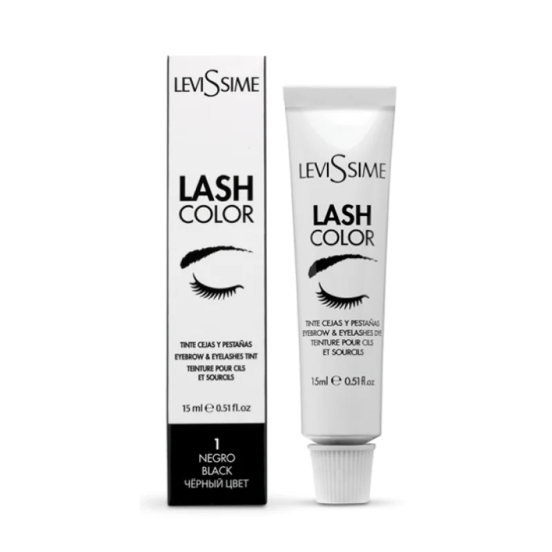 TINTE CEJAS Y PESTAÑAS Nº 1 NEGRO LEVISSIME