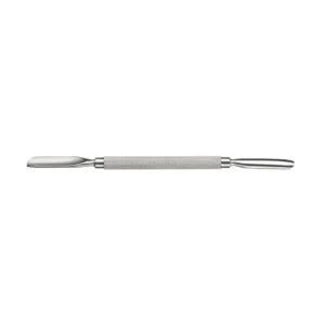 EMPUJA CUTÍCULAS DOBLE ACERO INOXIDABLE POLIÉ