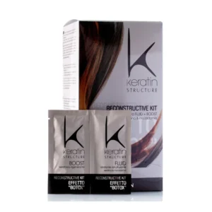 KIT EFECTO BOTOX KERATIN STRUCTURE 2 X 12 ML.
