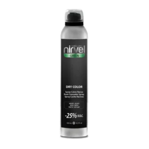 SPRAY CUBRECANAS DRY COLOR NEGRO NIRVEL 300 ML.