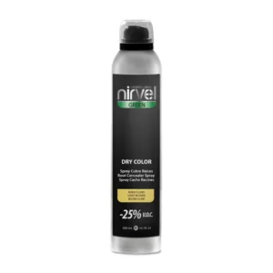 SPRAY CUBRECANAS DRY COLOR RUBIO CLARO NIRVEL 300 ML.