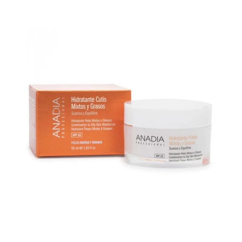 CREMA HIDRATANTE CUTIS MIXTOS Y GRASOS SPF 15 50 ML.