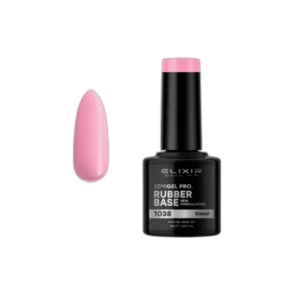ESMALTE SEMI GEL ELIXIR 8 ML. BASE RUBBER COVER Nº 1038