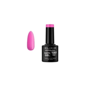ESMALTE SEMI GEL ELIXIR 8 ML. FRESH ROSE Nº 1082