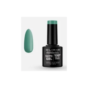 ESMALTE SEMI GEL ELIXIR 8 ML. PASTEL GREEN Nº 1087
