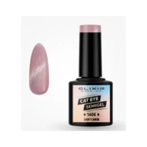 ESMALTE SEMI GEL ELIXIR 8 ML. LIGHT CAROB Nº 1406