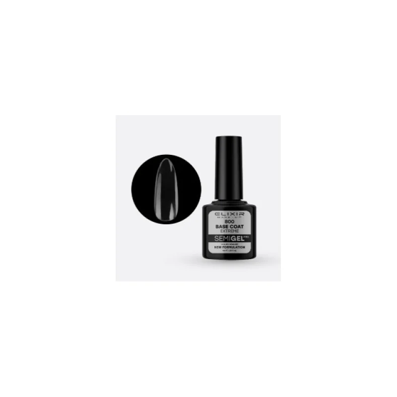 ESMALTE SEMI GEL ELIXIR 8 ML. BASE COAT Nº 800