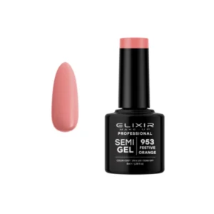 ESMALTE SEMI GEL ELIXIR 8 ML. DARK CANDY APPLE Nº 844