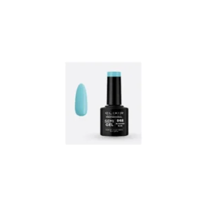 ESMALTE SEMI GEL ELIXIR 8 ML. COLOR BIZZARD BLUE  Nº 848