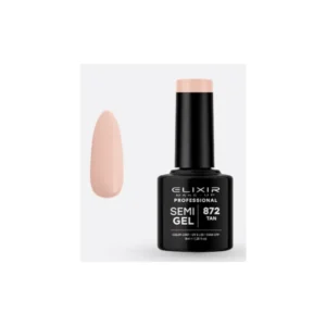 ESMALTE SEMI GEL ELIXIR 8 ML. TAN  Nº 872