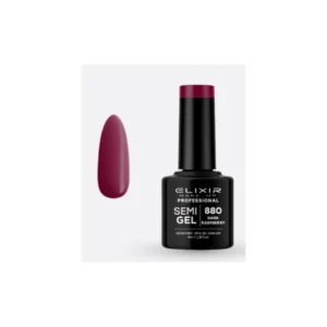 ESMALTE SEMI GEL ELIXIR 8 ML. DARK RASPBERRY Nº 880