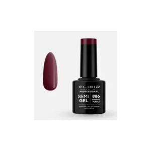 ESMALTE SEMI GEL ELIXIR 8 ML. IMPERIAL PRUPLE Nº 886