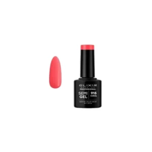 ESMALTE SEMI GEL ELIXIR 8 ML. CORAL Nº 915