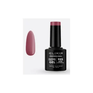 ESMALTE SEMI GEL ELIXIR 8 ML. ROSE Nº 923