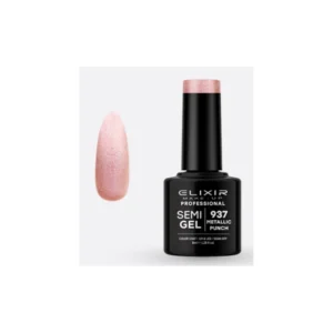 ESMALTE SEMI GEL ELIXIR 8 ML. METALLIC PUNCH Nº 937